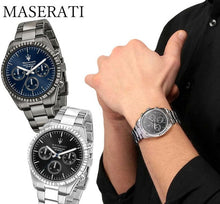 Load image into Gallery viewer, Maserati Competizione Chronograph Quartz Black Dial Watch For Men - R8853100023