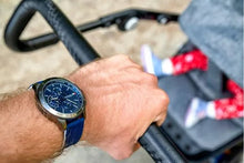 Load image into Gallery viewer, Tommy Hilfiger Bank Blue Dial Blue Rubber Strap Watch for Men - 1791721