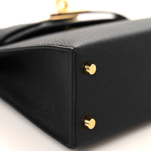 Load image into Gallery viewer, Epsom Mini Kelly Sellier 20 Black