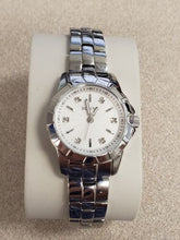 Load image into Gallery viewer, Bulova Classic Diamonds Silver Dial Silver Steel Strap Watch for Women - 96P121