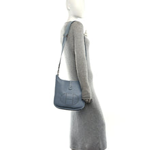 Load image into Gallery viewer, Taurillon Clemence Evelyne III PM Bleu Lin