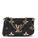 Empreinte Monogram Giant Multi Pochette Accessories Black Beige