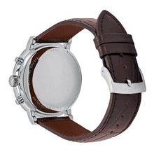Load image into Gallery viewer, Tissot Carson Premium Chronograph White Dial Brown Leather Strap Watch For Men - T122.417.16.011.00