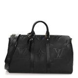 Empreinte Monogram Giant Keepall Bandouliere 45 Black Black