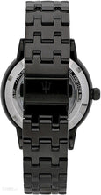 Load image into Gallery viewer, Maserati Granturismo Sport GT Skeleton Black Dial Black Steel Strap Watch For Men - R8823134003