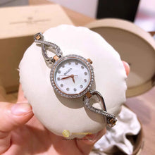 Load image into Gallery viewer, Bulova Crystals Mother of Pearl Dial Two Tone Steel Strap Watch for Women - 98X108