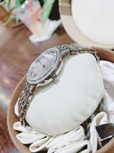 Load image into Gallery viewer, Bulova Crystal Collection Silver Dial Silver Steel Strap Watch for Women - 96L243