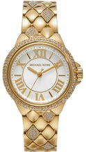 Load image into Gallery viewer, Michael Kors Camile Analog White Dial Gold Steel Strap Watch for Women - MK4801