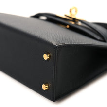 Load image into Gallery viewer, Epsom Mini Kelly Sellier 20 Black