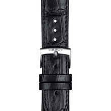 Load image into Gallery viewer, Tissot Carson Premium Silver Dial Black Leather Strap Watch For Men - T122.410.16.033.00