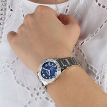 Load image into Gallery viewer, Bulova Marine Star Blue Dial Silver Steel Strap Watch for Women - 96R215