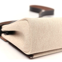 Load image into Gallery viewer, Military Toile Vache Hunter Herbag Zip Retourne 20 Ecru Beige Ebene Ecru Beige Ebene