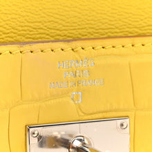 Load image into Gallery viewer, Matte Alligator Kelly Longue Wallet Mimosa