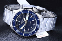 Load image into Gallery viewer, Seiko 5 Sports Automatic Blue Dial Silver Steel Strap Watch for Men - SRPK97K1