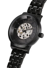 Load image into Gallery viewer, Maserati Granturismo Sport GT Skeleton Black Dial Black Steel Strap Watch For Men - R8823134003