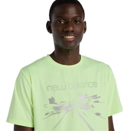 Men’s Reflective Poly T-Shirt :Afterglow