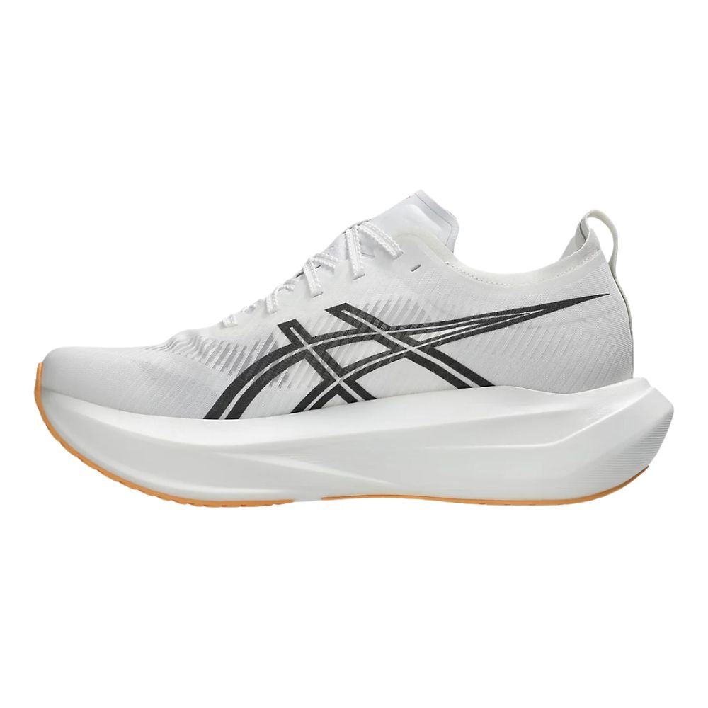Megablast Unisex :White | Orange Glow