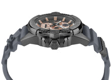 Load image into Gallery viewer, Philipp Plein The Skull Grey Dial Grey Silicone Strap Watch For Men- PWAAA2324