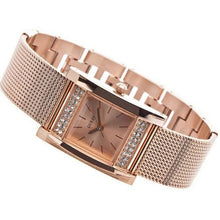 Load image into Gallery viewer, Guess Nouveau Diamonds Rose Gold Dial Rose Gold Mesh Bracelet Watch for Women - W0127L3