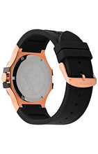 Load image into Gallery viewer, Maserati Potenza Black &amp; Rose Gold Dial Black Rubber Strap Watch For Men - R8851108002