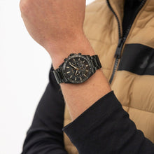 Load image into Gallery viewer, Hugo Boss Strike Chronograph Black Dial Black Steel Strap Watch for Men - 1514291
