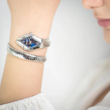 Load image into Gallery viewer, Just Cavalli Ferocious Blue Dial Silver Steel Strap Watch for Women - JC1L306M0015