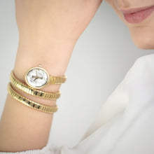 Load image into Gallery viewer, Just Cavalli After Party Silver Dial Gold Steel Strap Watch for Women - JC1L269M0025