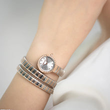 Load image into Gallery viewer, Just Cavalli Enchanting Silver Dial Two Tone Steel Strap Watch for Women - JC1L302M0065