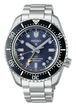 Load image into Gallery viewer, Seiko Prospex Diver Scuba Automatic Blue Dial Silver Steel Strap Watch for Men - SBEJ021