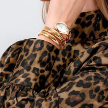 Load image into Gallery viewer, Just Cavalli Classico Lungo White Dial Gold Steel Strap Watch for Women - JC1L248M0025