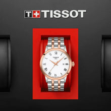Load image into Gallery viewer, Tissot T Classic Dream Quartz White Dial Two Tone Steel Strap Watch for Men - T129.410.22.013.00