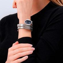 Load image into Gallery viewer, Just Cavalli Classico Lungo Blue Dial Silver Steel Strap Watch for Women - JC1L248M0015