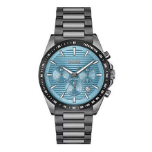 Load image into Gallery viewer, Hugo Boss Strike Chronograph Blue Dial Black Steel Strap Watch for Men - 1514242