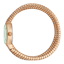 Load image into Gallery viewer, Just Cavalli After Party Green Dial Rose Gold Steel Strap Watch for Women - JC1L269M0035