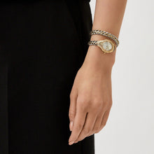Load image into Gallery viewer, Just Cavalli Twined Mother of Pearl Dial Two Tone Steel Strap Watch for Women  - JC1L305M0055