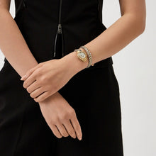 Load image into Gallery viewer, Just Cavalli Twined Mother of Pearl Dial Two Tone Steel Strap Watch for Women  - JC1L305M0055