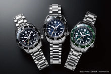 Load image into Gallery viewer, Seiko Prospex Diver Scuba Automatic Blue Dial Silver Steel Strap Watch for Men - SBEJ021