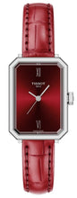 Load image into Gallery viewer, Tissot SRV Red Dial Red Leather Strap Watch for Women - T160.110.16.423.00
