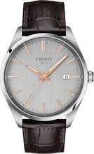 Load image into Gallery viewer, Tissot PR 100 Quartz Silver Dial Black Leather Strap Watch for Men - T150.410.16.031.00