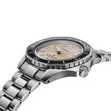 Load image into Gallery viewer, Seiko Prospex Polygonal Divers Automatic Pearl White Dial Silver Steel Strap Watch for Men - SPB481J1