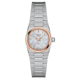 Tissot PRX Mother of Pearl Dial Silver Steel Strap Watch for Women - T137.010.21.111.00