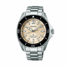 Load image into Gallery viewer, Seiko Prospex Polygonal Divers Automatic Pearl White Dial Silver Steel Strap Watch for Men - SPB481J1