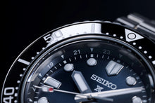 Load image into Gallery viewer, Seiko Prospex Diver Scuba Automatic Blue Dial Silver Steel Strap Watch for Men - SBEJ021