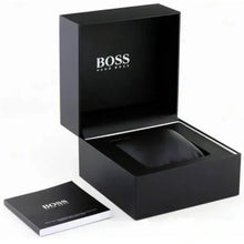Load image into Gallery viewer, Hugo Boss Strike Chronograph Black Dial Silver Steel Strap Watch for Men - 1514290