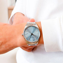 Load image into Gallery viewer, Tissot PR 100 Ice Blue Dial Silver Steel Strap Watch for Men - T150.410.11.351.00