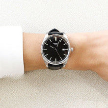 Load image into Gallery viewer, Tissot PR 100 Black Dial Black Leather Strap Watch for Men - T150.410.16.051.00