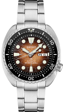 Load image into Gallery viewer, Seiko Prospex US Special Edition King Turtle Automatic Brown Dial Silver Steel Strap Watch for Men - SRPH55