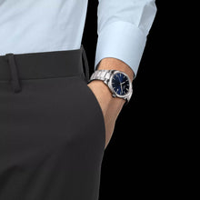 Load image into Gallery viewer, Tissot PR 100 Blue Dial Silver Steel Strap Watch for Men - T150.410.11.041.00