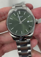 Load image into Gallery viewer, Tissot PR 100 Green Dial Silver Steel Strap Watch for Men - T150.410.11.091.00