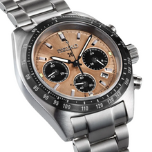 Load image into Gallery viewer, Seiko Solar Prospex Diver Speedtimer Chronograph Limited Edition Brown Dial Silver Steel Strap Watch for Men - SSC951